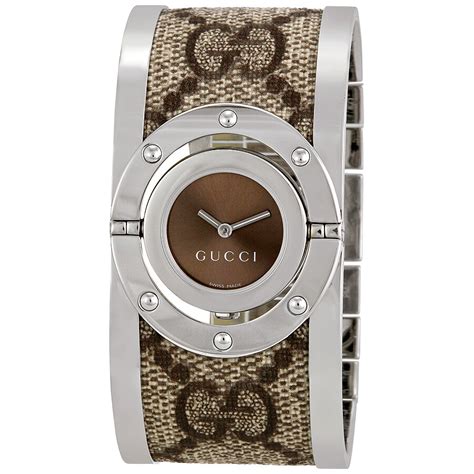 gucci twirl watch replica|second hand gucci ladies watches.